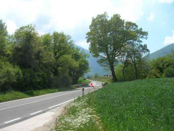 road from Camerino